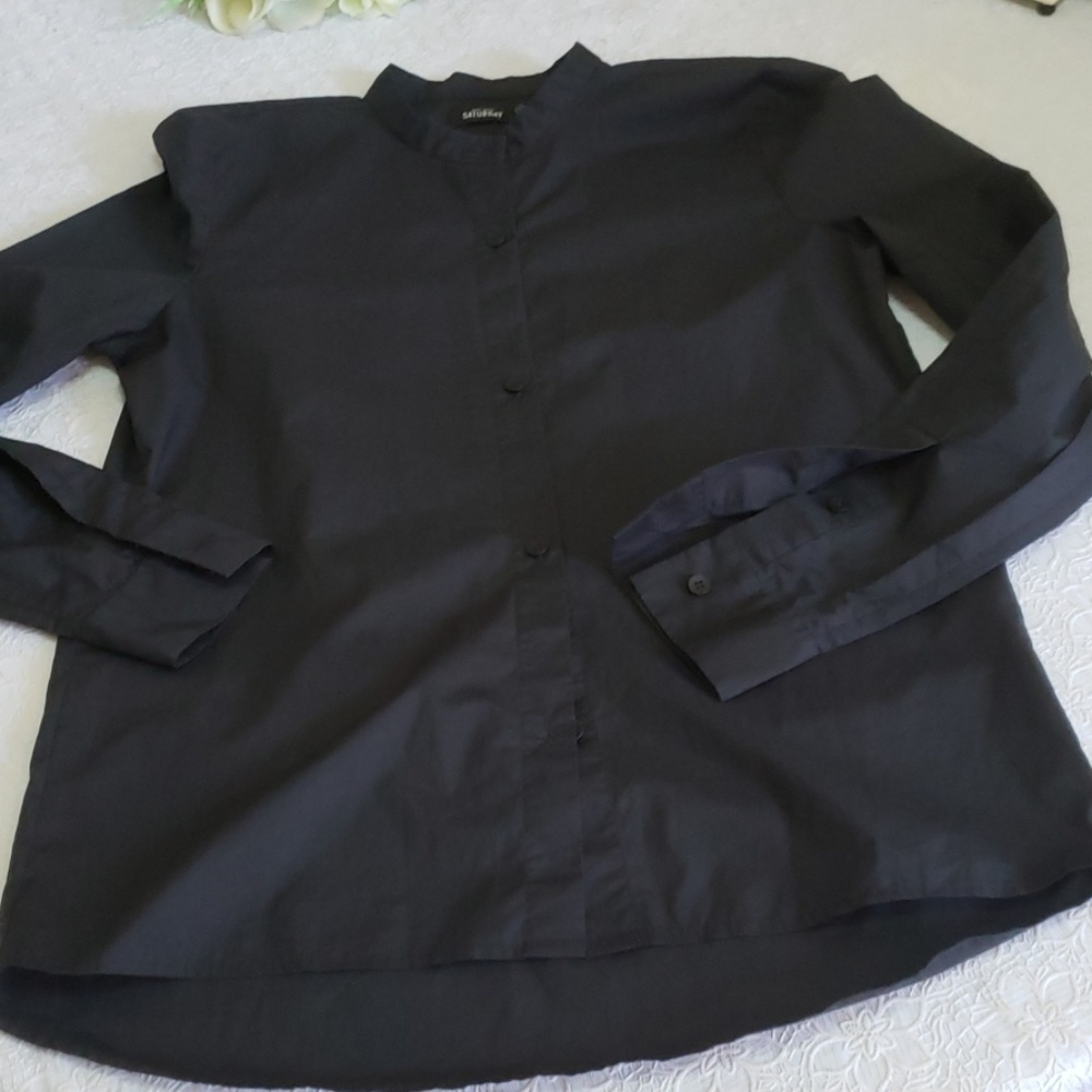 KATE SPADE SATURDAY BUTTON DOWN TOP